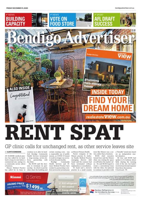 Australian Community Media Subscriptions : Subscribe to BENDIGO AD.